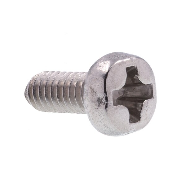 Prime-Line Machine Screw, Metric, Pan Head, Phil Drive M2-0.4 X 5MM A2-70 Stainless Steel 10PK 9130654 - main